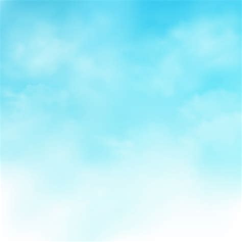 Premium Vector | Abstract of realistic blue sky with clouds background.