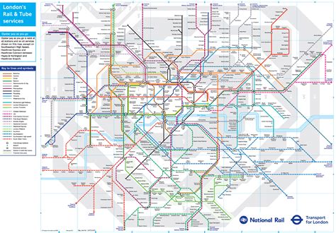 London Underground Tube Map | Chameleon Web Services