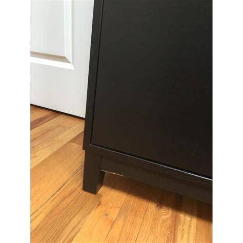 Ikea Stall Shoe Cabinet in Black-Brown - AptDeco