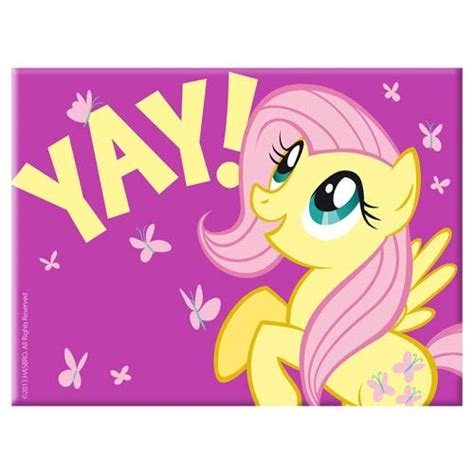 My Little Pony Friendship is Magic Fluttershy Yay! Magnet