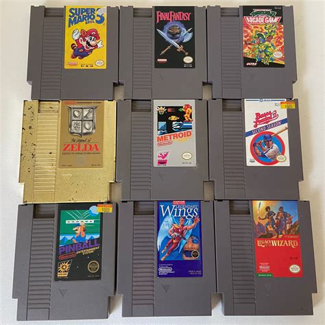 Nintendo Games NES Games - Etsy Canada