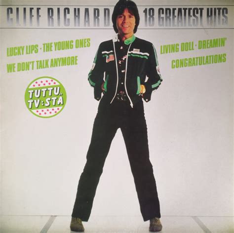 Cliff Richard – 18 Greatest Hits (1981, Vinyl) - Discogs