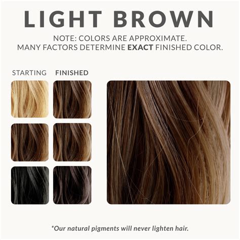 Light Brown Henna Hair Dye – Henna Color Lab® – Henna Hair Dye