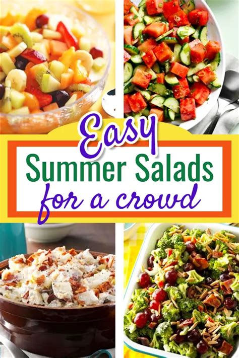 Easy Summer Salads for a Crowd - Summer Salad Recipes We Love