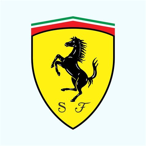 Scuderia Ferrari logo editorial 18911485 Vector Art at Vecteezy