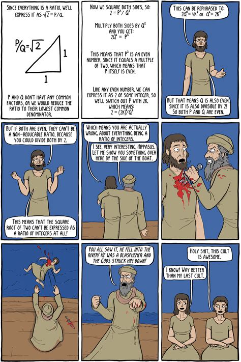 The Pythagoreans - Existential Comics