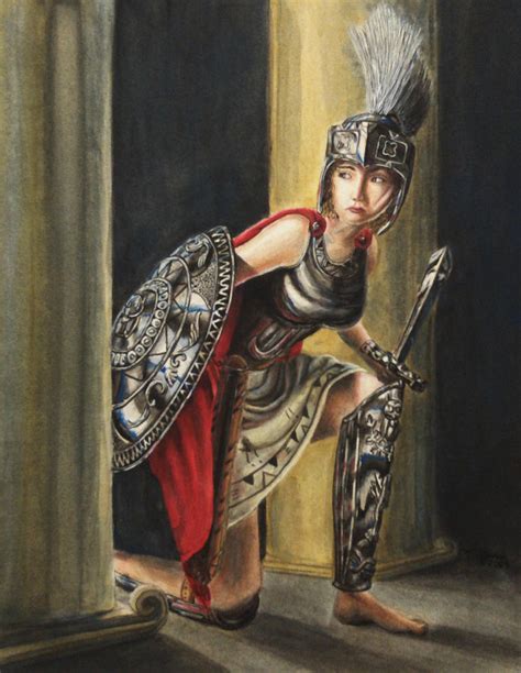 Athena Painting by Katie Alfonsi - Pixels