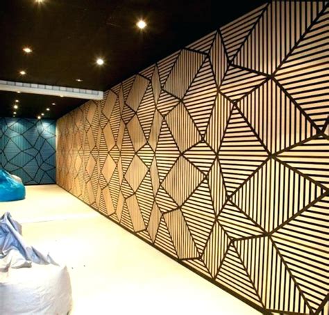 decorative wall covering ideas Panelling louvers