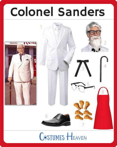 DIY Colonel Sanders Costume Ideas [2022] For Cosplay & Halloween