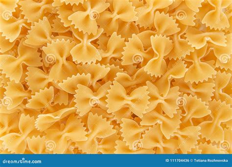 Pasta in the Form of Butterflies. Stock Photo - Image of carbohydrate, lunch: 111704436