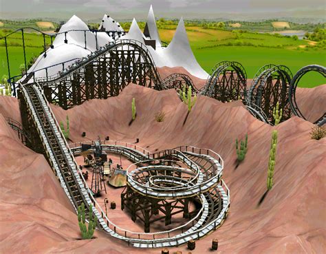 Wooden Roller Coaster | RollerCoaster Tycoon | FANDOM powered by Wikia