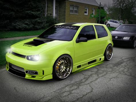 VW Golf IV Tuned by onlyK2 on DeviantArt