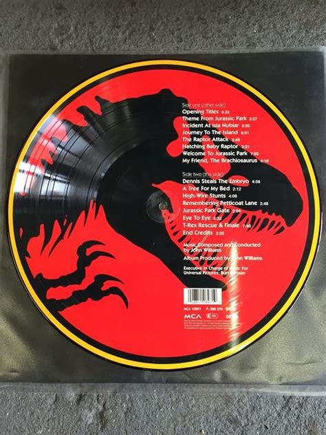 Very Rare Picture Disc: Jurassic Park soundtrack 1993 - Catawiki