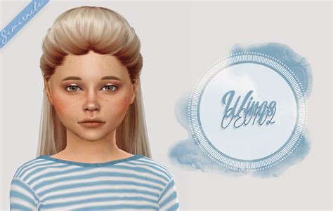 Sims 4 Wings Hair Female