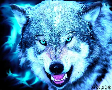 Neon Wolf Wallpapers - Top Free Neon Wolf Backgrounds - WallpaperAccess