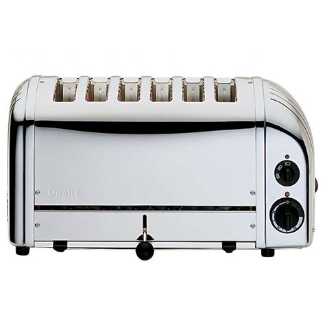 Dualit 6 Slice Toaster Polished Stainless Steel