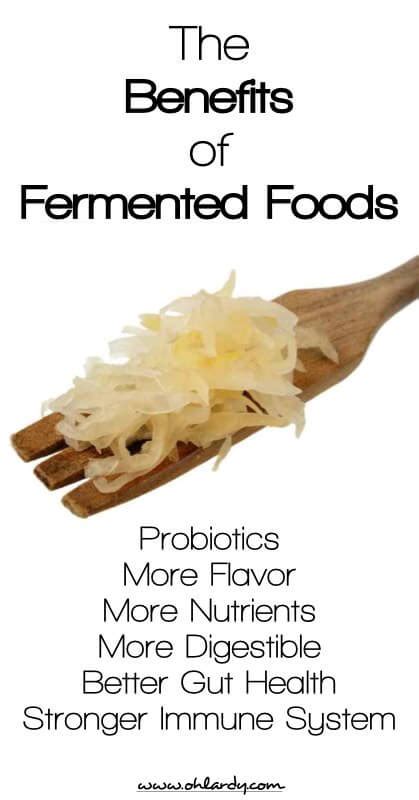 7 Benefits of Fermented Foods - Oh Lardy