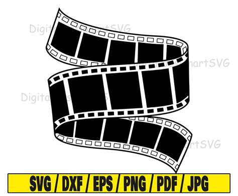 Movie Film Roll Clip Art