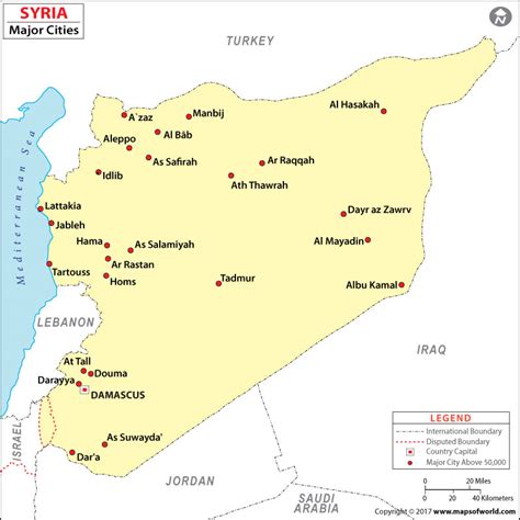 Syria Map Blank