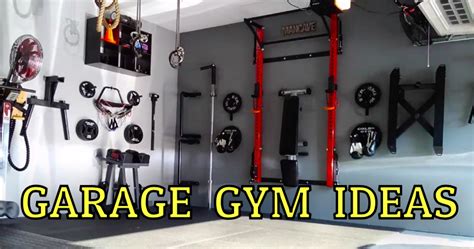 Garage Gym Equipment Ideas | Dandk Organizer