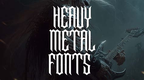 heavy metal font | HipFonts