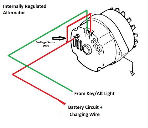 1 Wire Alternator Wiring Diagram - Collection - Faceitsalon.com