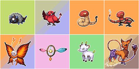 Fakemon Sprites Starters