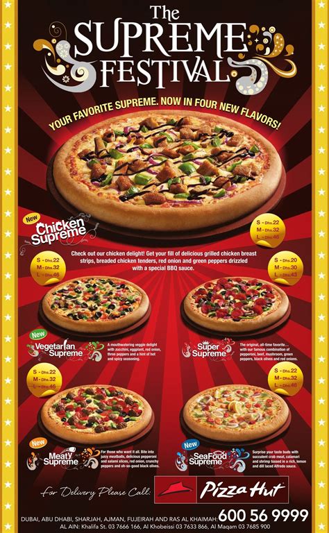 Pizza Hut Specials Menu - All Are Here