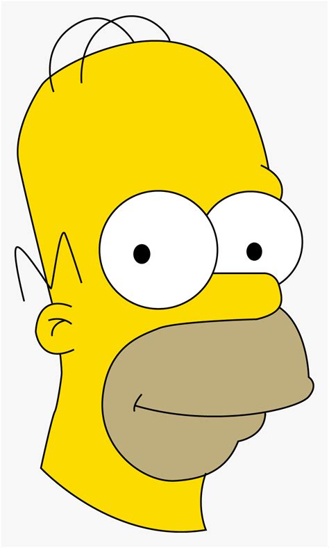 Best Free Simpsons Png Image Without Background - Homer Simpson Face ...