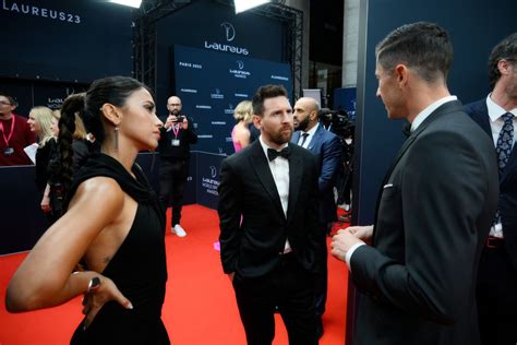 WATCH: Messi and Lewandowski catch up at Laureus Sports Awards - Barca ...