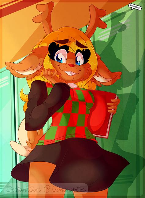 Deltarune - Noelle | Furry art, Undertale cute, Anthro furry