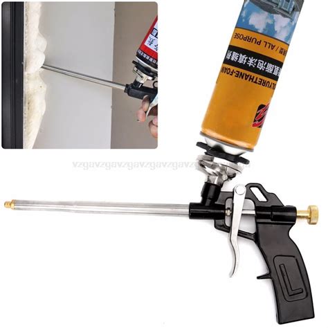 Manual PU Spray Foam Gun Heavy Duty Good Insulation DIY Professional Applicator Foam Gun JUN28 ...