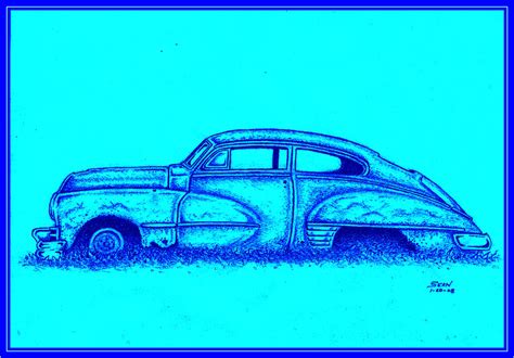 Cadillac in Blue by SeanPhelan on DeviantArt