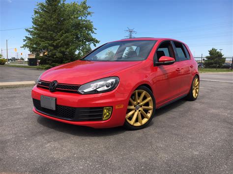 VG Golf GTI Custom Rim Paint | Tirehaus | New and Used Tires and Rims