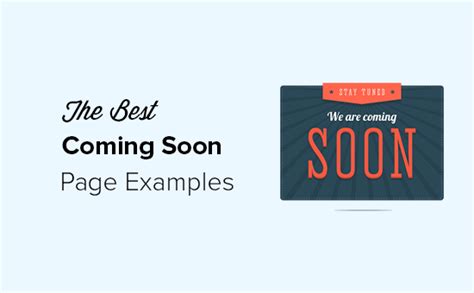 30 Best Coming Soon Page Examples + Templates (2021) - Web Development Outsourcing Company