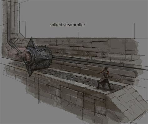 SpikedSteamroller01 | D&d dungeons and dragons, Dungeons and dragons homebrew, Concept art