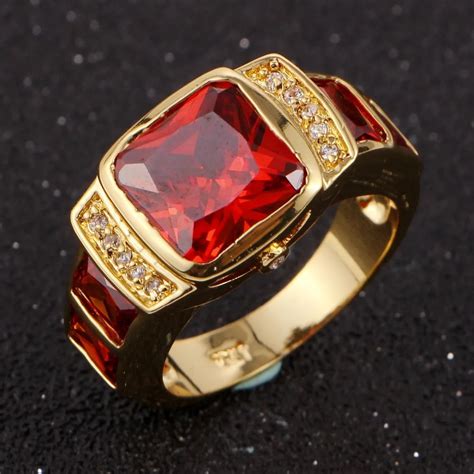 Popular Mens Garnet Jewelry-Buy Cheap Mens Garnet Jewelry lots from China Mens Garnet Jewelry ...