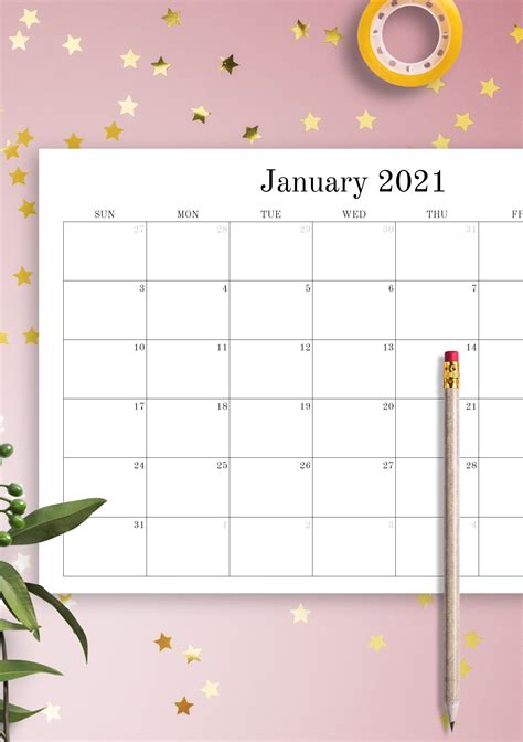 free monthly printable calendar free monthly printable calendar ...