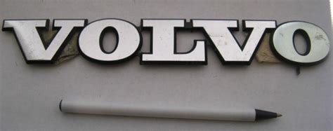 Find VOLVO SCRIPT EMBLEM TRIM fender hood trunk in Seattle, Washington, US, for US $8.00