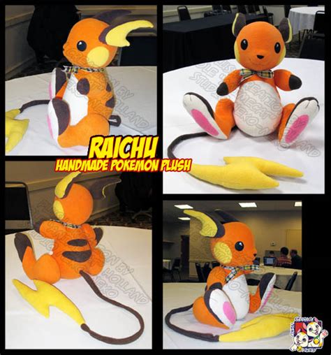 Raichu Pokemon Plush — Weasyl