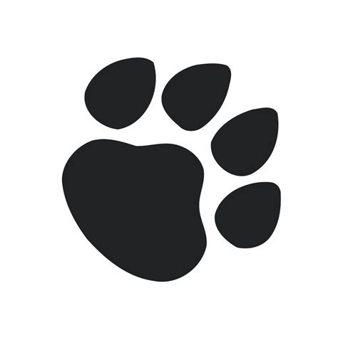 Cat Paw Vector - ClipArt Best