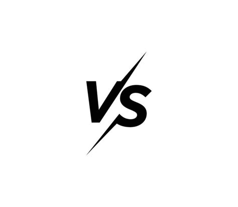 VS Logo Design Template