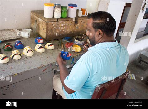 Ambalangoda mask museum Sri Lanka Stock Photo - Alamy