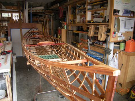 Wood boat building classes ~ Building your own canoe