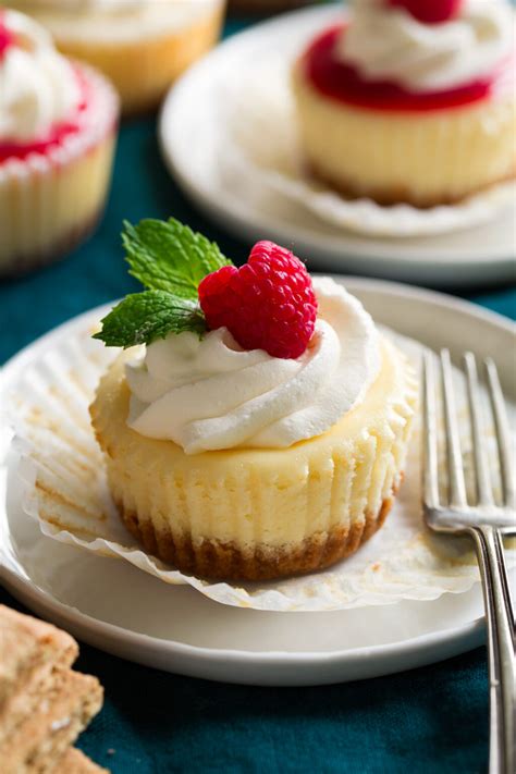 Mini Cheesecakes - Cooking Classy