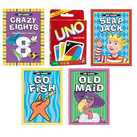 Classic Kid's Card Games | Becker's School Supplies