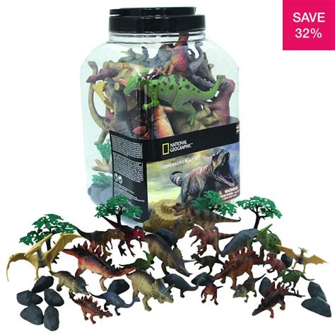 32% off on 40-Piece Dinosaur Playset