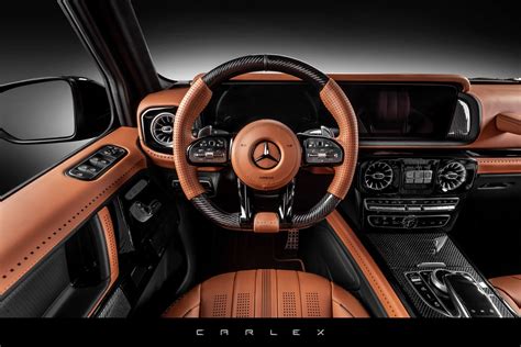 Custom Caramel Mercedes-AMG G 63 Interior by Carlex Design Looks Deliciously Opulent - autoevolution