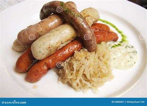 German Sausages Royalty Free Stock Photography - Image: 6488487