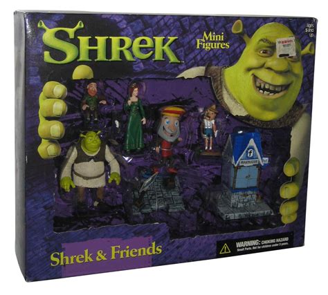 Shrek & Friends McFarlane Toys (2001) Mini Figure Toy Playset - Walmart.com